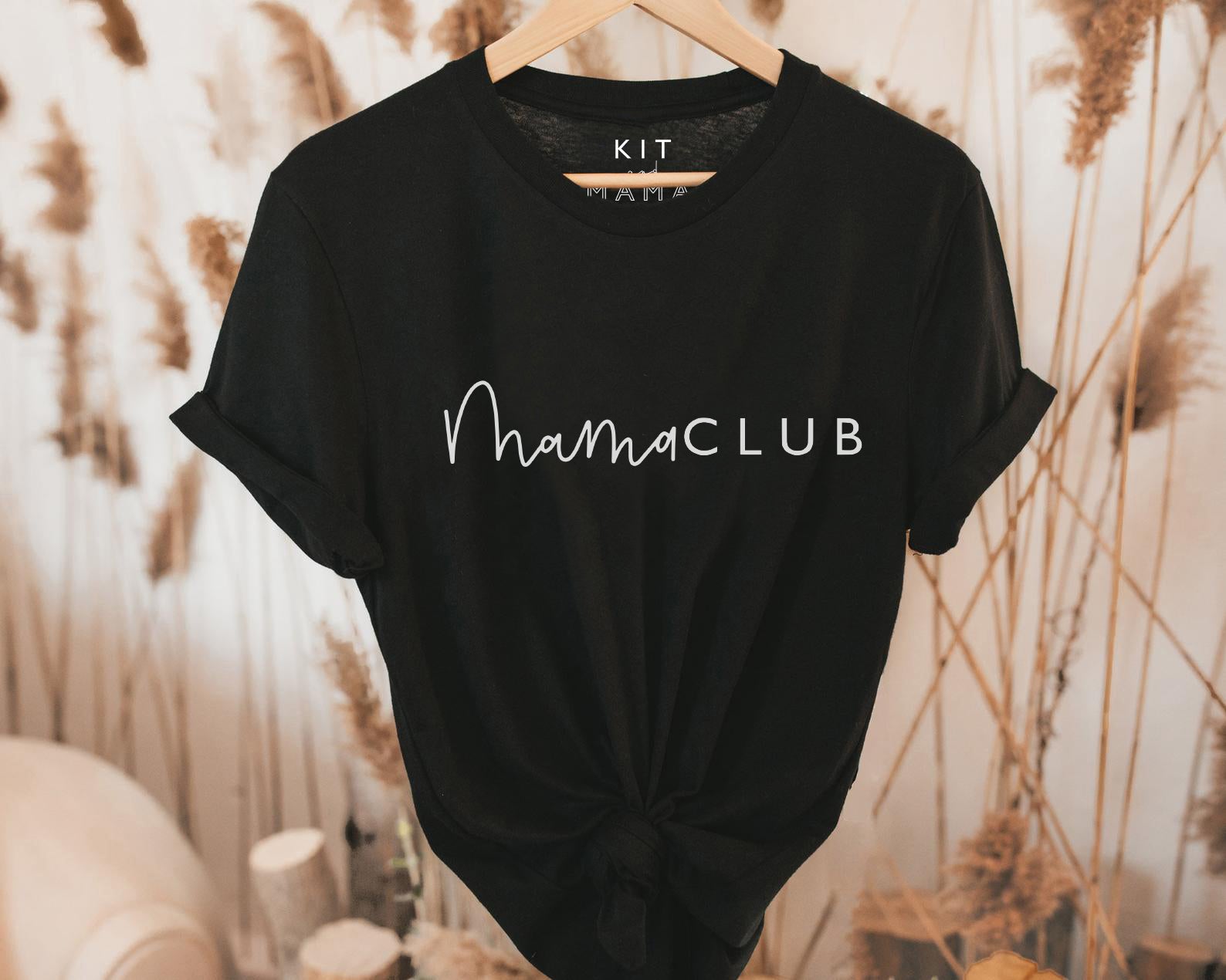 Mama Club Jersey White - Organic T-shirt