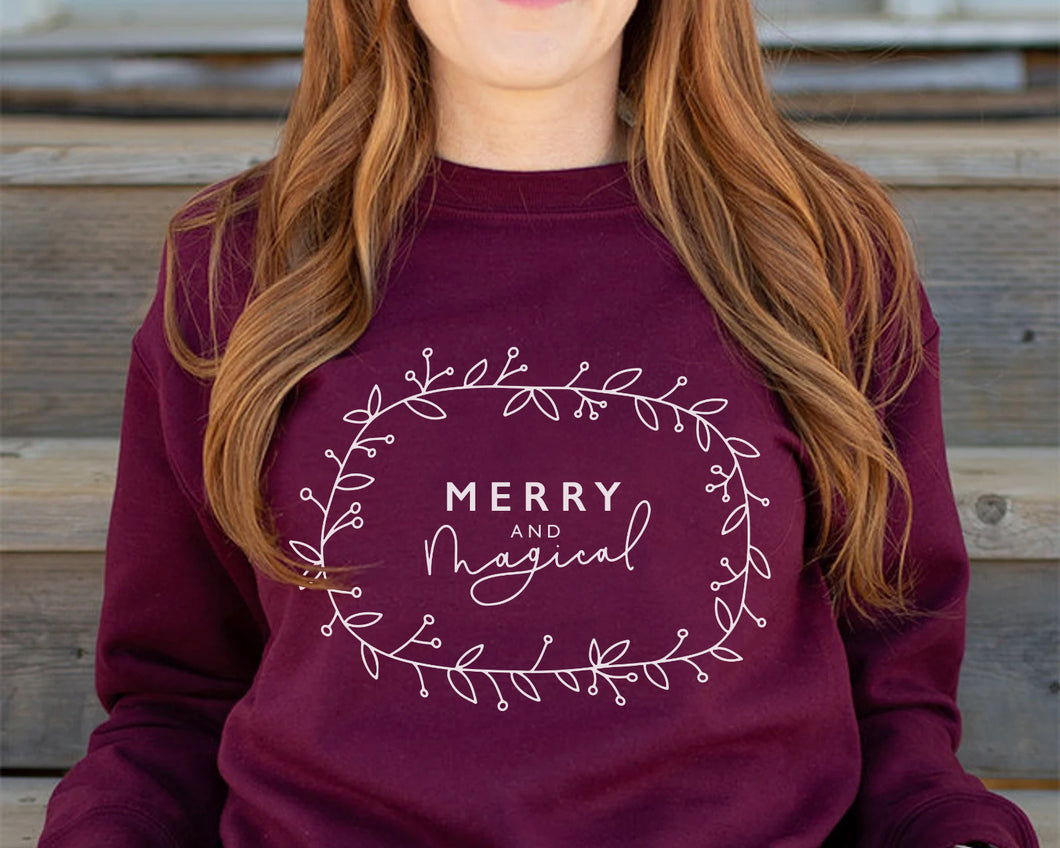 Merry and Magical - Christmas Jumper